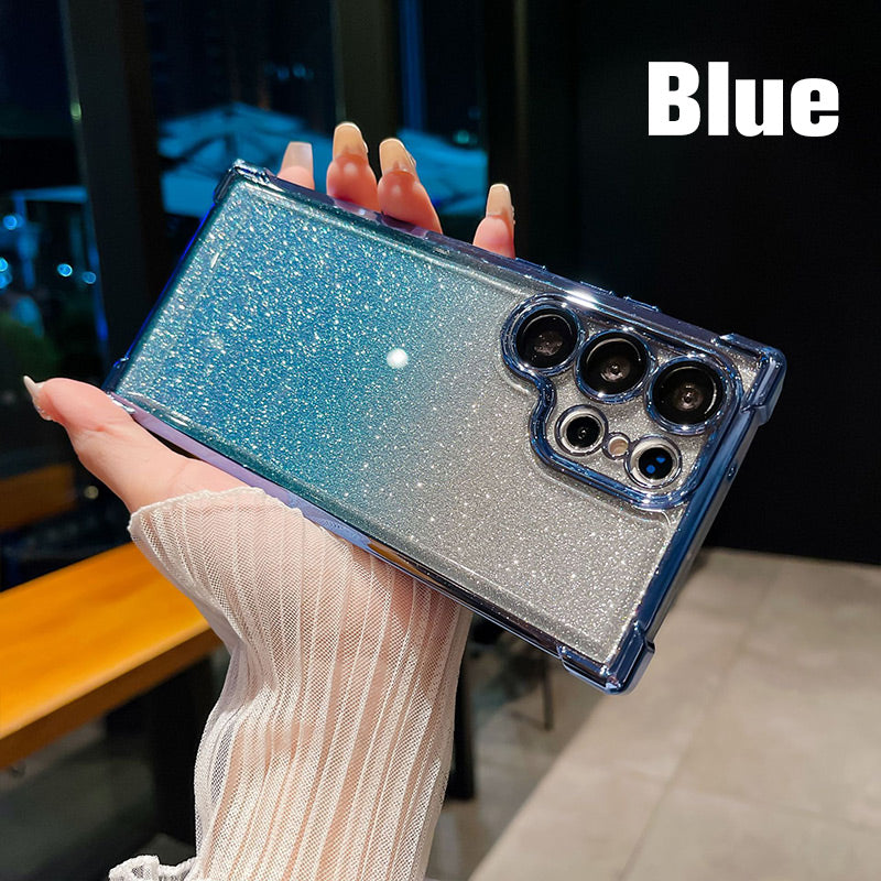 Luxe glitter schokbestendige telefoonhoes voor Samsung
