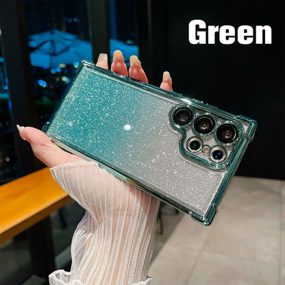Luxe glitter schokbestendige telefoonhoes voor Samsung