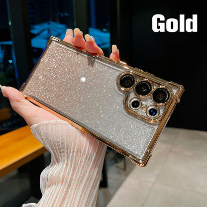 Luxe glitter schokbestendige telefoonhoes voor Samsung