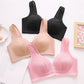 📢📢50% OFF !! 💕CloudComfort™ Front-Button Cotton Bra – Breathable • Wire-Free • All-Day Support • Non-Padded & Skin-Friendly 🌿