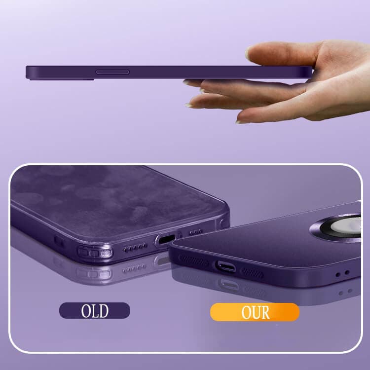 2024 NEW Magnetic AG Glass Frosted Case With Camera Lens Protector For iPhone 15 14 13