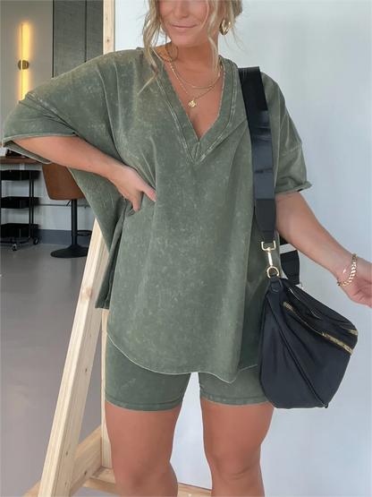 🎉New Product Launch💐HOT SALE-52% OFF💝– Women's  Washed Set🔥