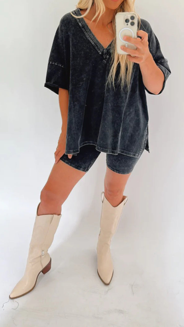 🎉New Product Launch💐HOT SALE-52% OFF💝– Women's  Washed Set🔥
