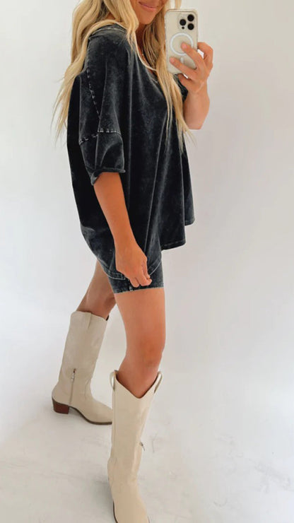 🎉New Product Launch💐HOT SALE-52% OFF💝– Women's  Washed Set🔥