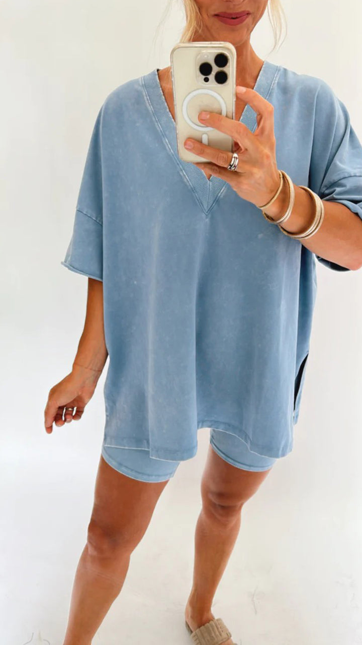 🎉New Product Launch💐HOT SALE-52% OFF💝– Women's  Washed Set🔥
