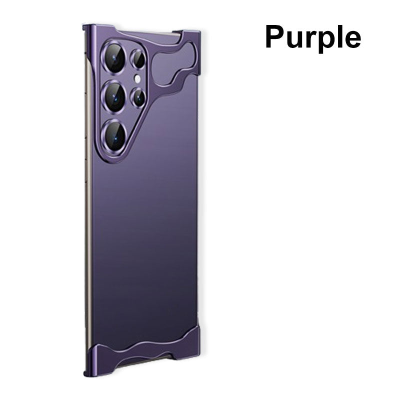 Creative Metal Skeleton Phone Case for Samsung S24/23