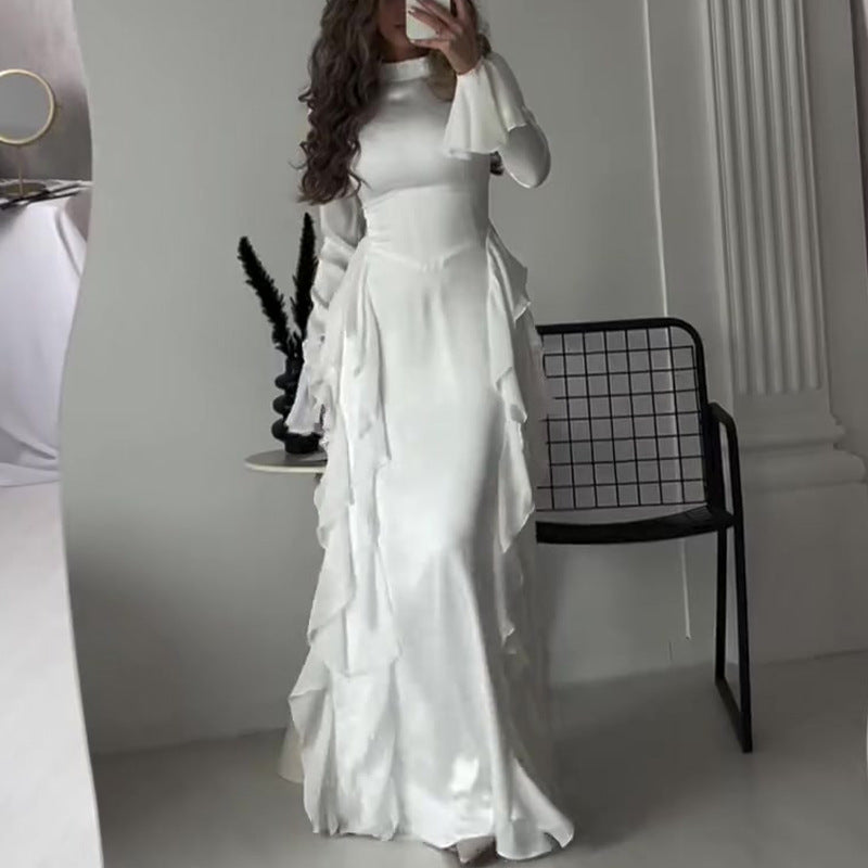 Free Shipping🔥Hot Sale🔥Chic Flowy Glossy Dress for Women
