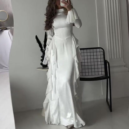 Free Shipping🔥Hot Sale🔥Chic Flowy Glossy Dress for Women