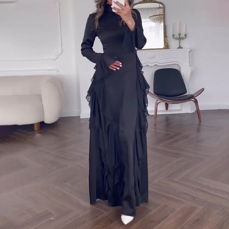 Free Shipping🔥Hot Sale🔥Chic Flowy Glossy Dress for Women