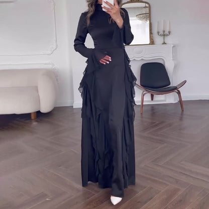 Free Shipping🔥Hot Sale🔥Chic Flowy Glossy Dress for Women