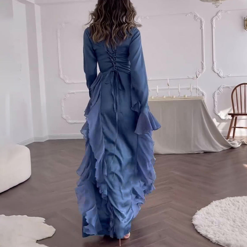 Free Shipping🔥Hot Sale🔥Chic Flowy Glossy Dress for Women