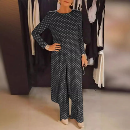 ✨HOT SALE 58% OFF✨Polka Dot Top & Pants 2-Piece Set