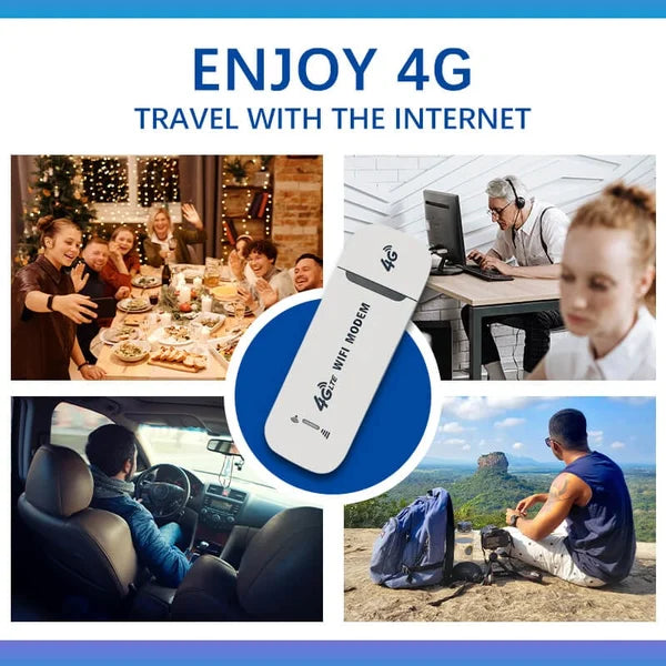 ⏳Beperkte uitverkoop 57% KORTING🌸4G LTE Router Draadloze USB Mobiele Breedband 150Mbps Draadloze Netwerkkaart Adapter