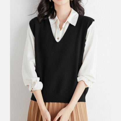 🍁✨New Arrival✨🍁Women's Ultra-Soft V-Neck Knit Vest