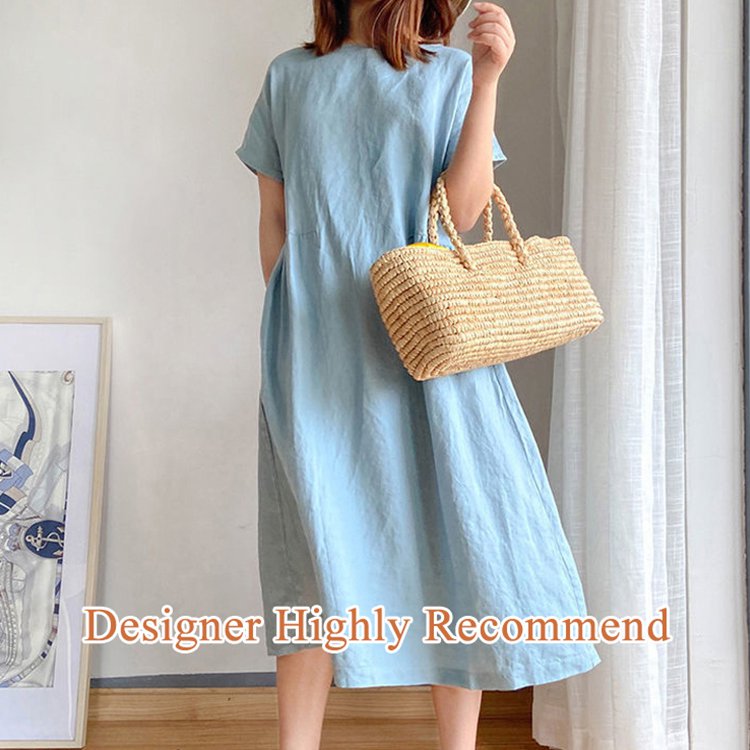 🔥For a limited time 57% discount🔥Japanese Style Linen Cotton Dress