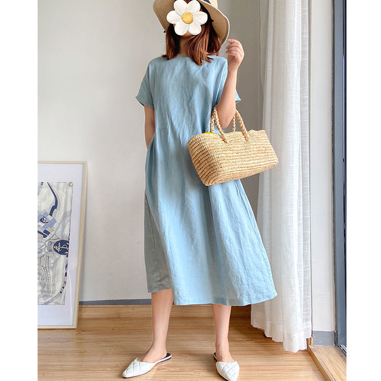 🔥For a limited time 57% discount🔥Japanese Style Linen Cotton Dress