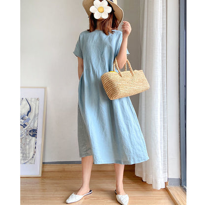 🔥For a limited time 57% discount🔥Japanese Style Linen Cotton Dress