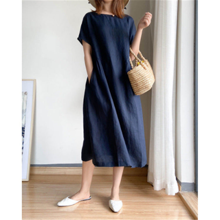 🔥For a limited time 57% discount🔥Japanese Style Linen Cotton Dress