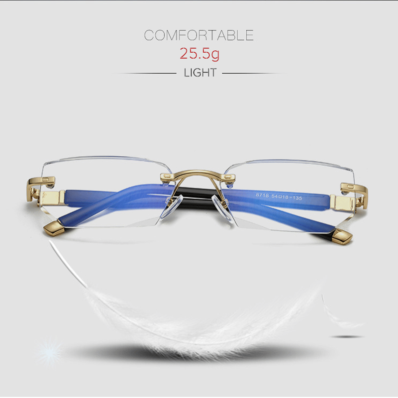 ✨Zafiro de alta dureza ✨Gafas de lectura progresivas antiazules de doble uso para cerca y lejos