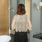 💥Clearance Sale💥-Women's Elegant Sequin 3/4 Sleeved Shrugs