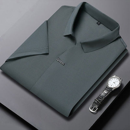 ✨New Arrival✨Men’s Casual Lapel Breathable Wrinkle-free T-shirt