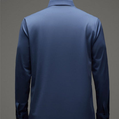 Men's Casual Trendy Printed Long Sleeve Shirt
