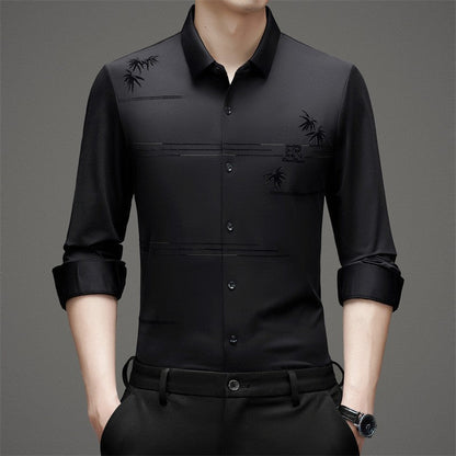 ✨New Arrival✨Men's Casual Trendy Printed Long Sleeve Shirt
