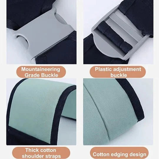 🎁2026 Sale-50% Off👶4-in-1 Breathable Baby Carrier – 0-36 Months, Front/Back/Facing In/Out – Hands-Free Comfort for Parent & Baby! ✨