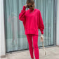 🌷💞Women's Long Sleeve Sweatshirt and Leggings 2-piece Set