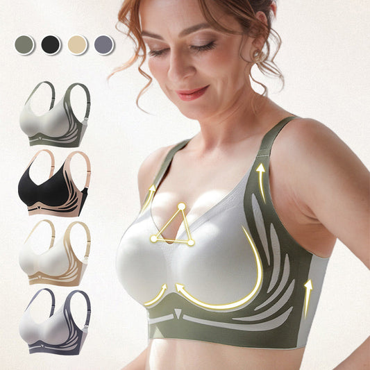 🌷Limited Time 46% OFF💞Wire-Free Top Support Bra👍No More Sagging Breasts