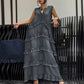 🌷Limited Time 74% OFF💞Fashion V-Neck Sleeveless Layered Ruffled Dress