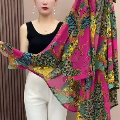 🔥HOT Sale🔥Women's Middle-Aged Medium-Length Thin Shirt