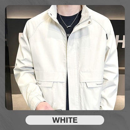 BEST SELLING 64%OFF--Men's Stylish Full Zip Jacket with Pockets