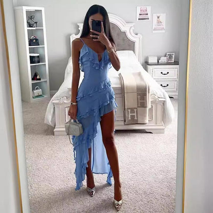 Limited time 55% OFF🔥Lady's Monochrome Sexy Evening Dress