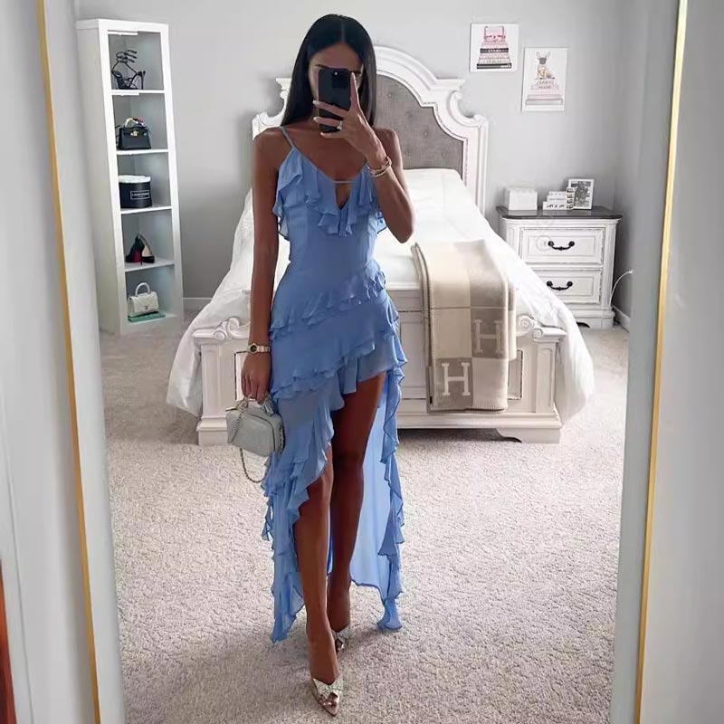 Limited time 55% OFF🔥Lady's Monochrome Sexy Evening Dress