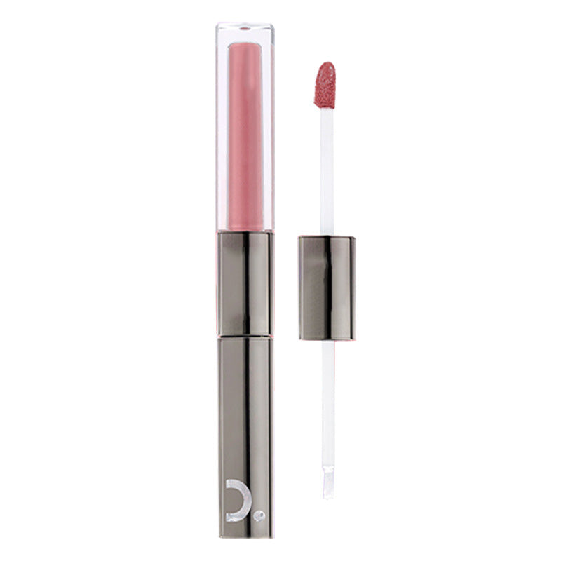 ✨2024 for Best 2 IN 1 Moisturizing Shimmer Waterproof Long Lasting Double Head Lipstick