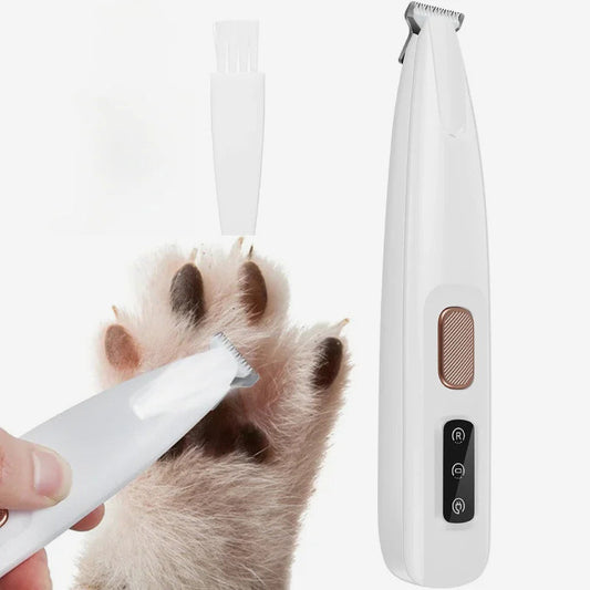 🔥HOT Sale🔥Waterproof Rechargeable Pet Shaver with LED Light