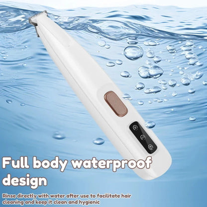 🔥HOT Sale🔥Waterproof Rechargeable Pet Shaver with LED Light