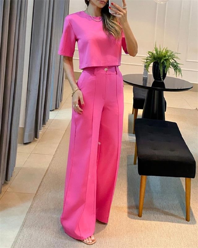 🍁Autumn Sale🍁Temperament Solid Color Causal Suit