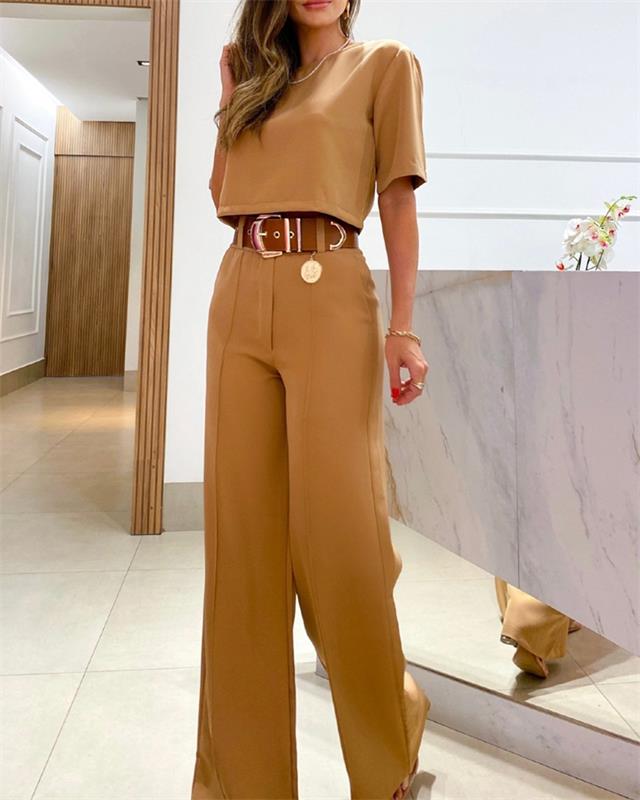 🍁Autumn Sale🍁Temperament Solid Color Causal Suit