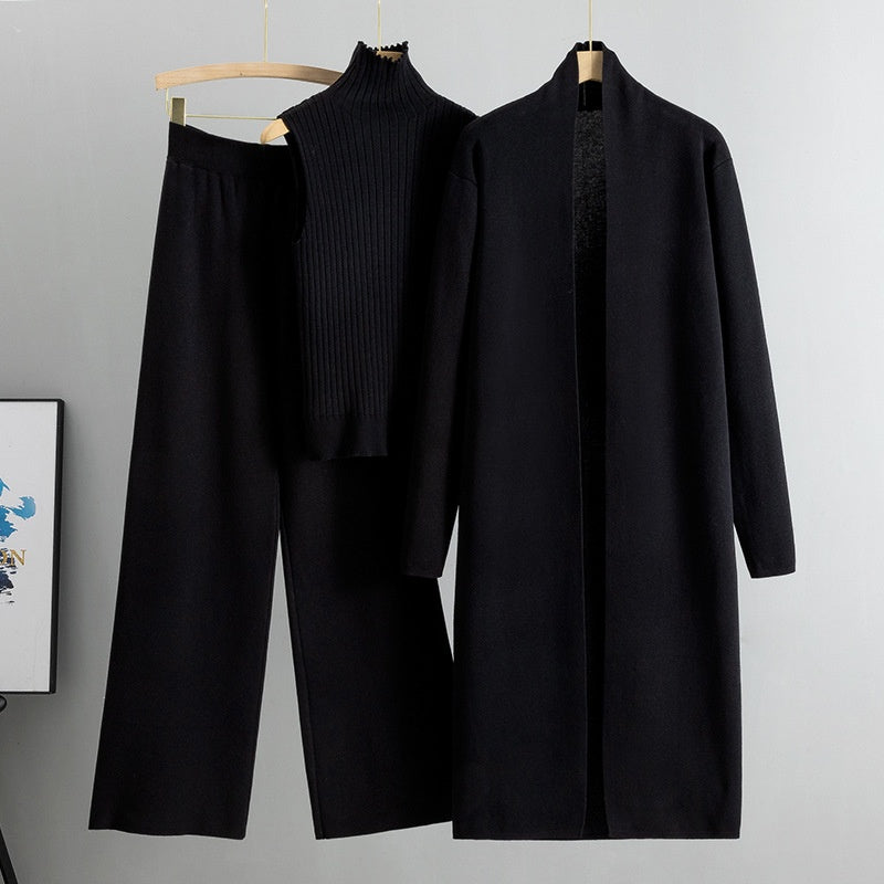 ✅Free Shipping✈️3-Piece Set - Autumn Sleeveless Vest & Cardigan & Trousers