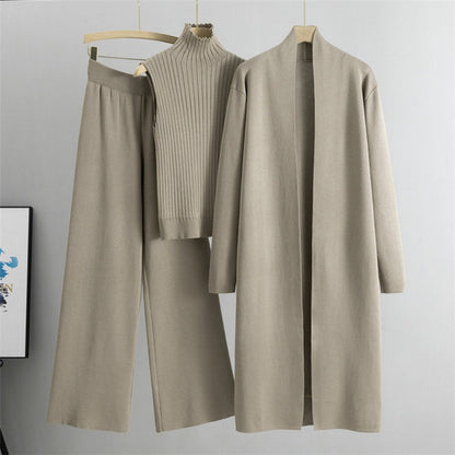 ✅Free Shipping✈️3-Piece Set - Autumn Sleeveless Vest & Cardigan & Trousers