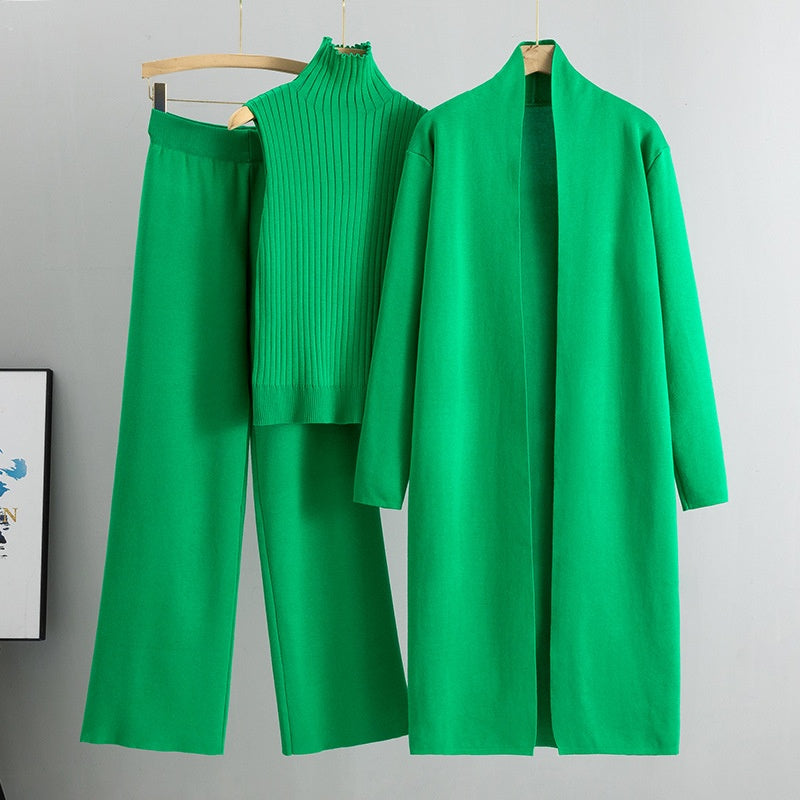 ✅Free Shipping✈️3-Piece Set - Autumn Sleeveless Vest & Cardigan & Trousers