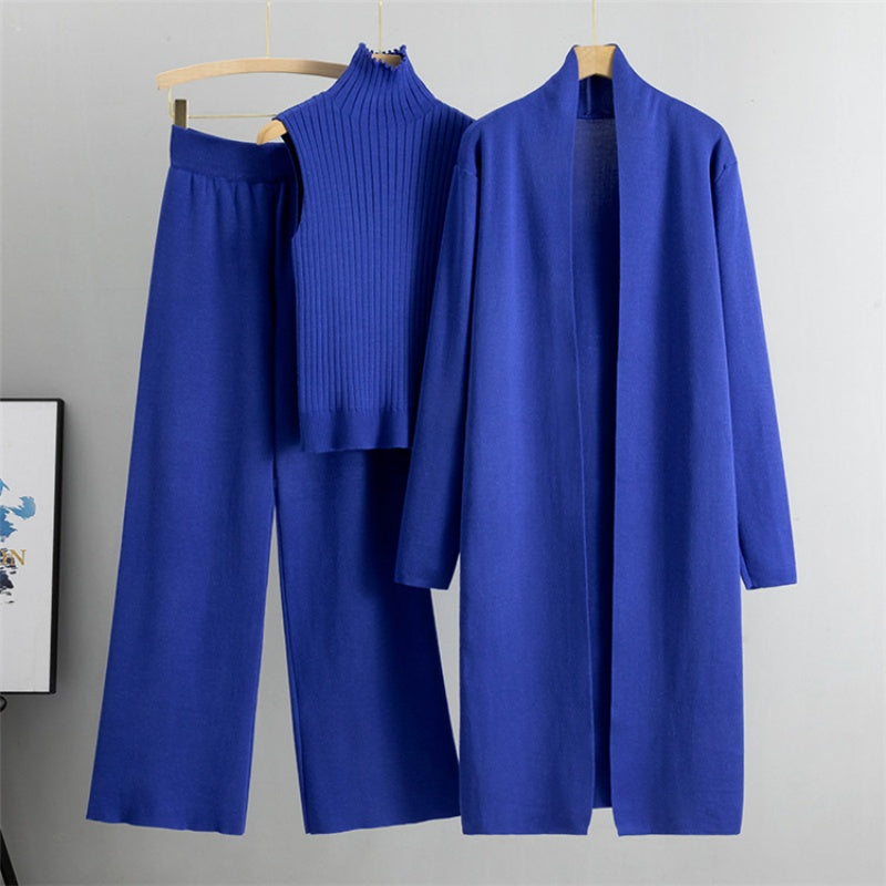 ✅Free Shipping✈️3-Piece Set - Autumn Sleeveless Vest & Cardigan & Trousers