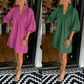🌷Limited Time 46% OFF💞Solid color carved elegant dress