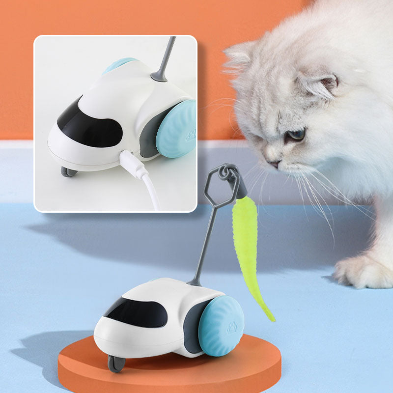 🔥HOT Sale🔥Smart Interactive Cat Toy with Fluffy Tail
