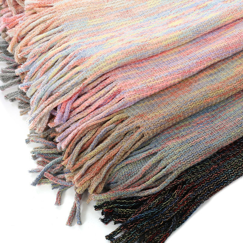 🌸Late summer sales 💝Women's Elegant Tassel Knitted Scarf💕Limited time 51% discount