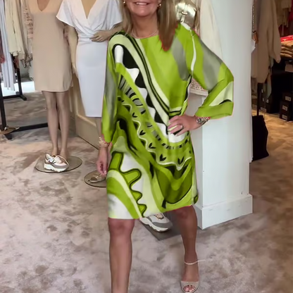 🔥HOT SALE-60% OFF💝Trendy Long Sleeve Printed Dress