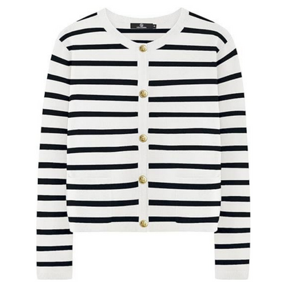 🌷Limited Time 40% OFF💞Trendy Striped Cardigan Sweater with Pockets