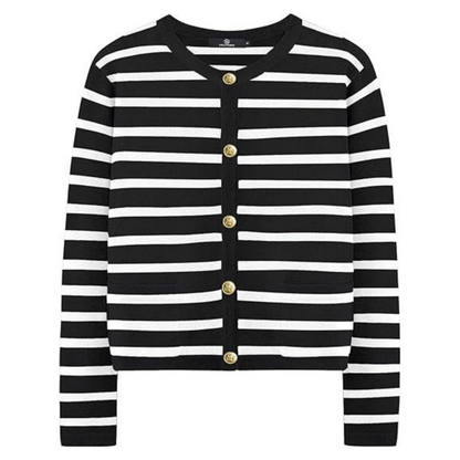 🌷Limited Time 40% OFF💞Trendy Striped Cardigan Sweater with Pockets